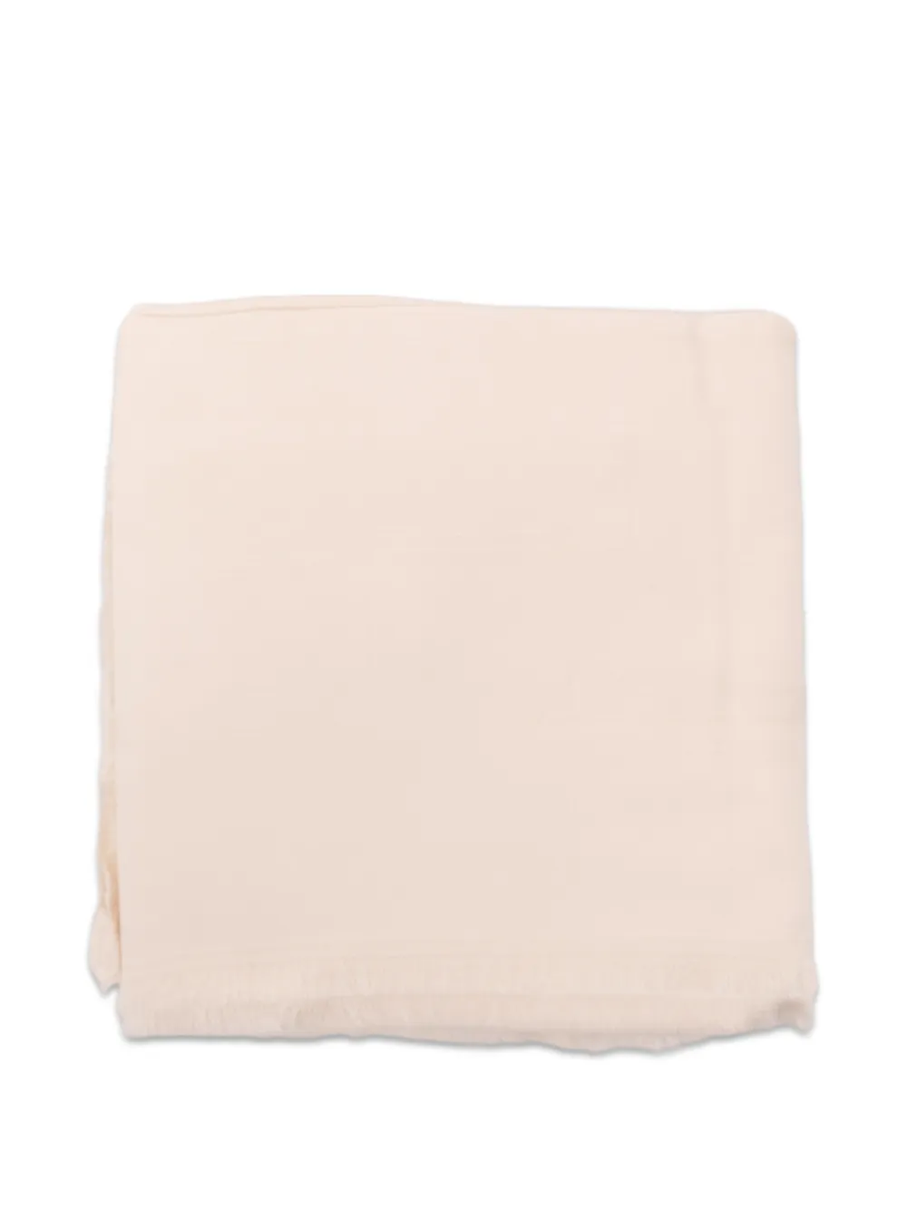 Elisabetta Franchi fringed-edge scarf - Toni neutri
