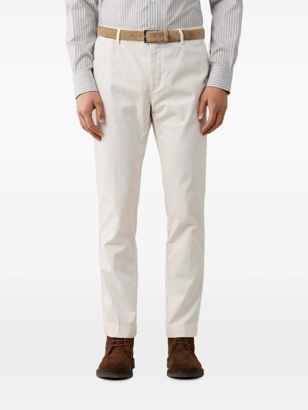 Hackett London straight-leg chino trousers