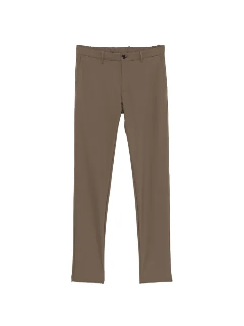 Incotex belt-loop zip-fastening trousers