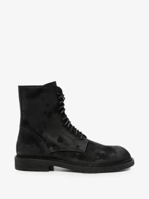 Ann Demeulemeester lace-up combat boots