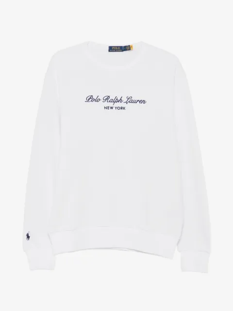 Polo Ralph Lauren Felpa girocollo con logo ricamato