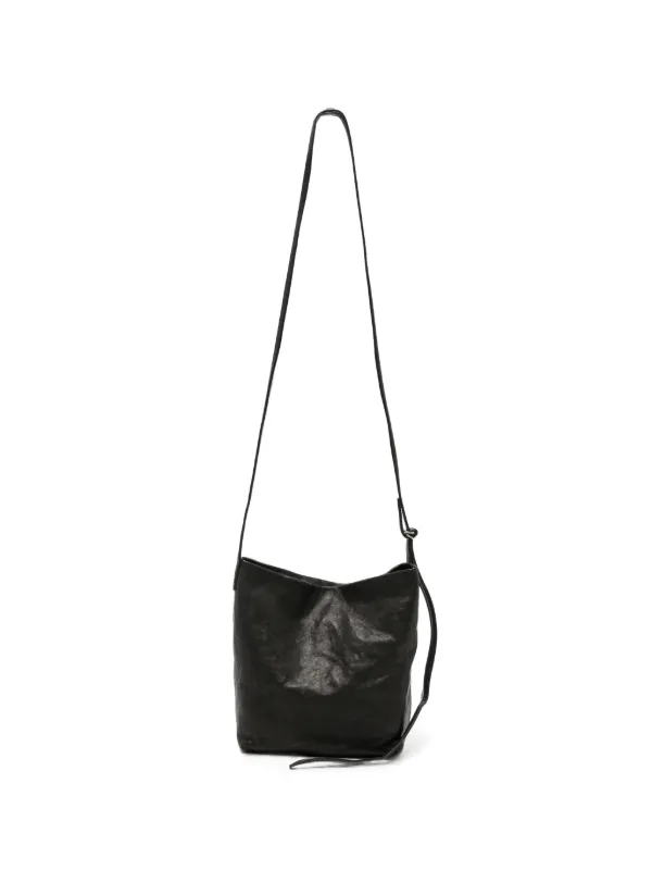 Ann Demeulemeester Mini Ger Shoulder Bag in Black