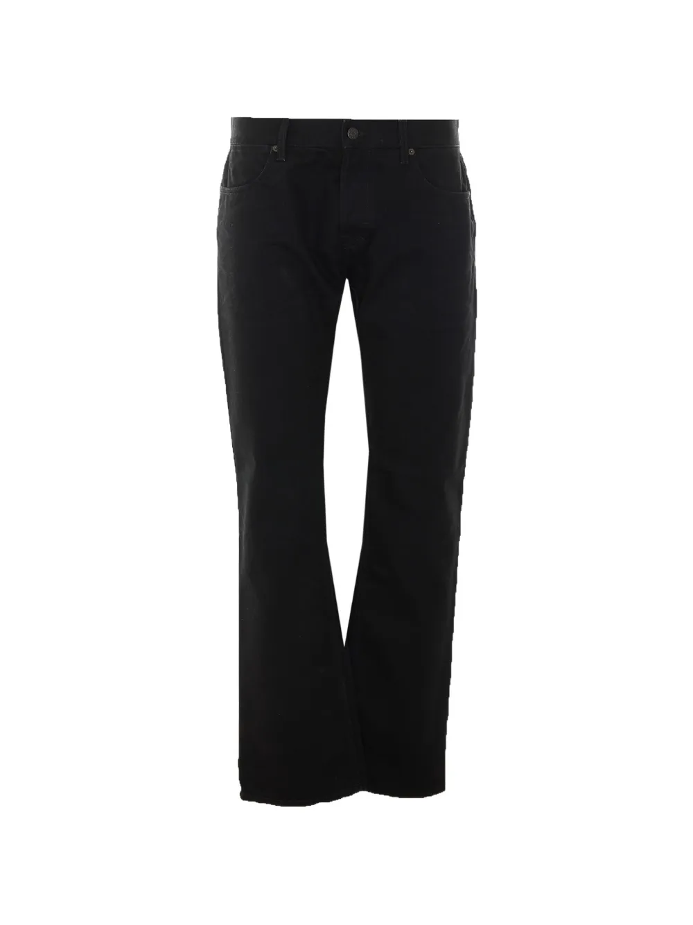 Gucci Jeans mit Logo-Patch - Schwarz