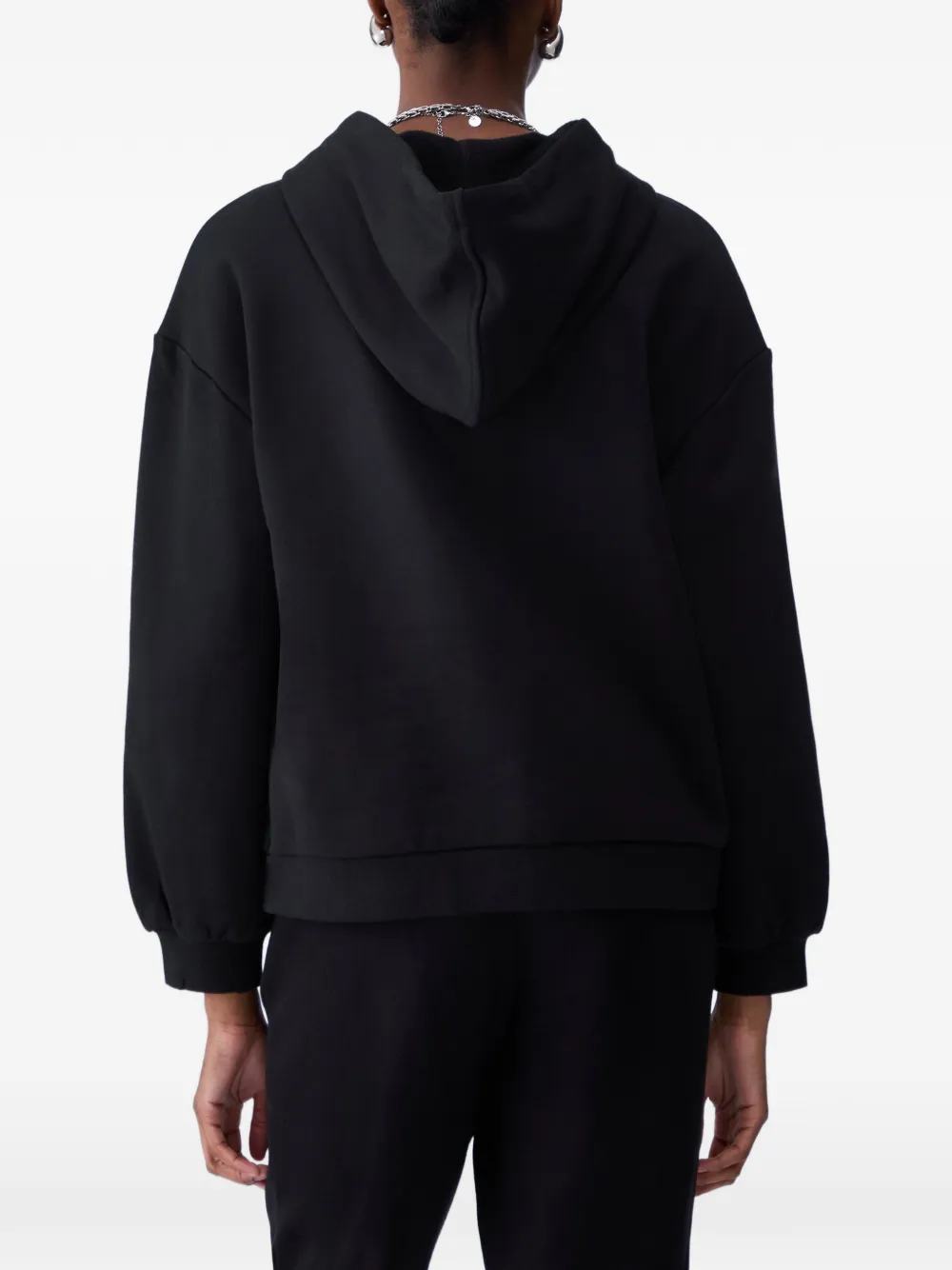 LIU JO Hoodie met print Zwart