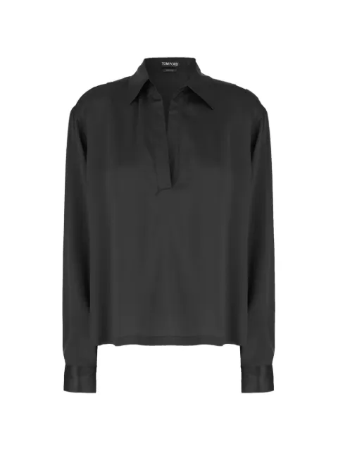 TOM FORD v-neck silk blouse