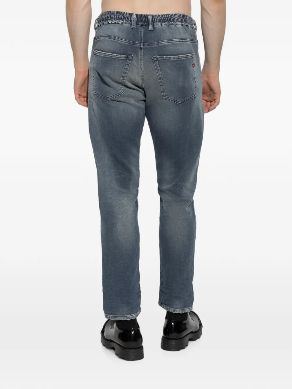 Diesel D-Krooley jeans met trekkoord Blauw