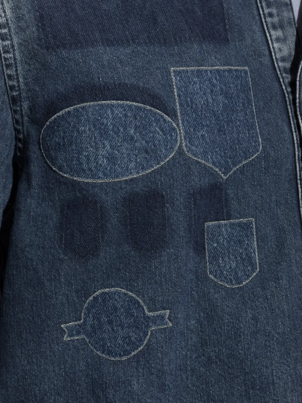 Diesel Overhemd met patchdetail Blauw