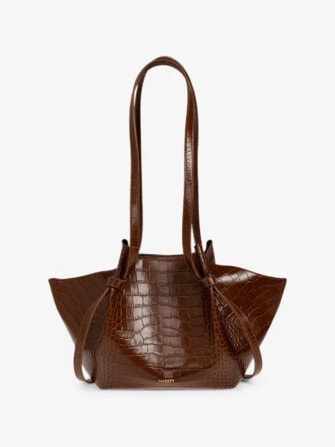 Yuzefi Mochi croc-effect leather tote bag