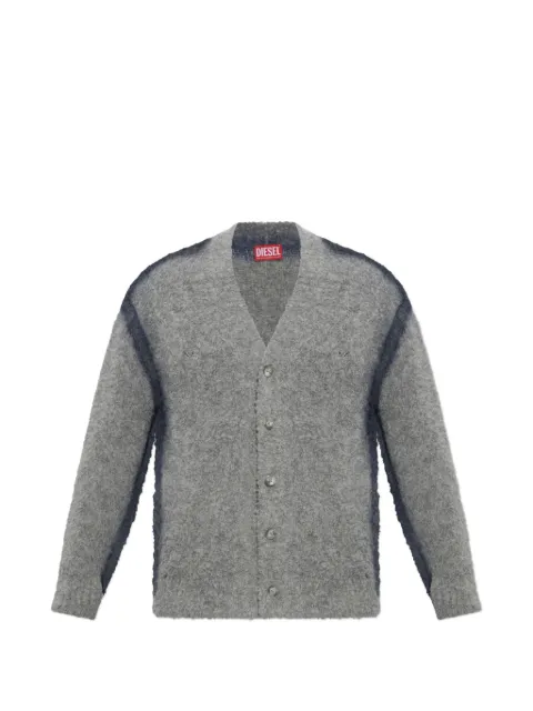 Diesel K-Remo brushed-knit cardigan