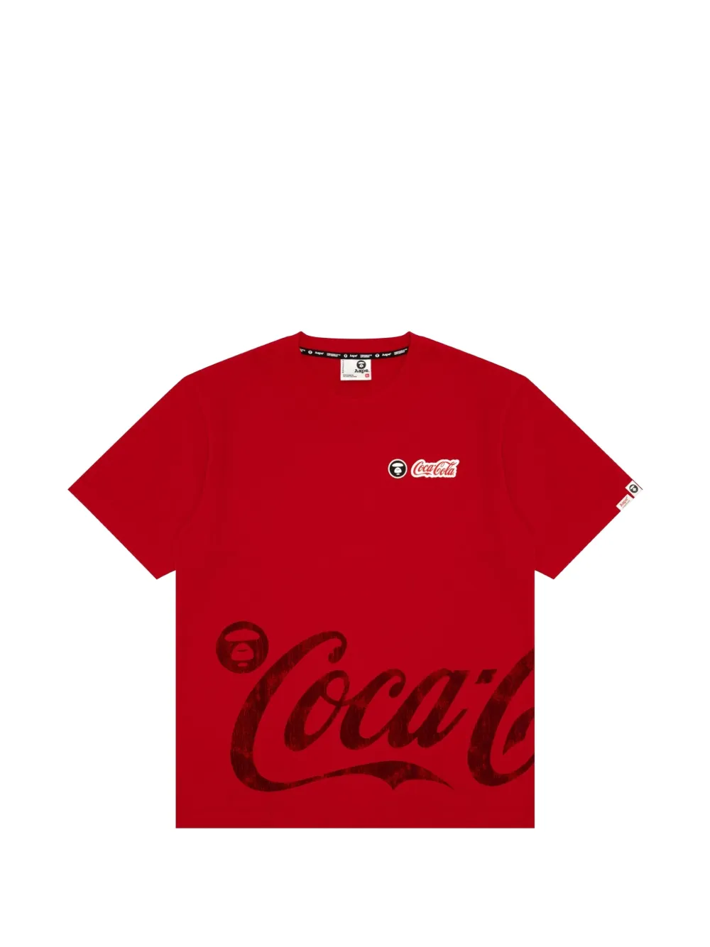 AAPE BY *A BATHING APE® x Coca-Cola graphic-print T-shirt · M
