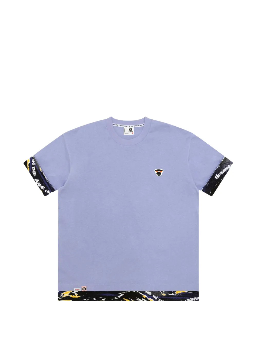 AAPE BY *A BATHING APE® Moonface logo t-shirt