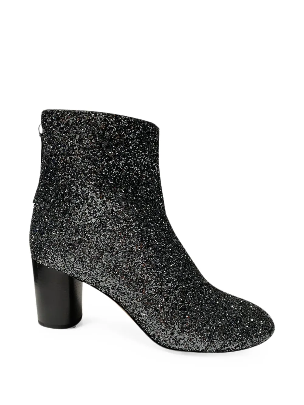 Isabel Marant Vintage Ritza glitter-coated ankle boots - Grau