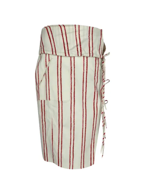 Altuzarra Obi lace-up skirt