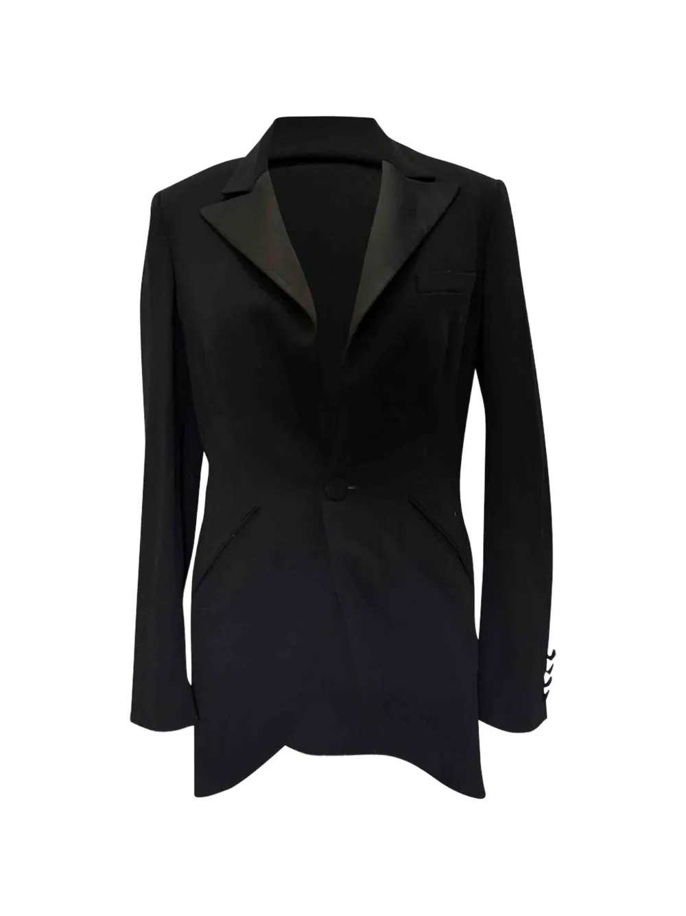 Ralph Lauren Vintage 2010s Tuxedo single-breasted blazer - Schwarz