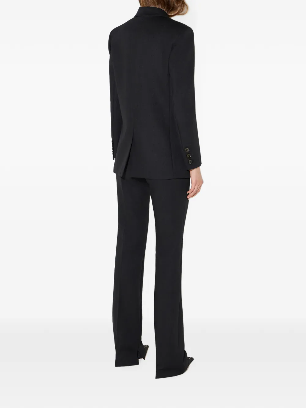 Elisabetta Franchi Wollen jack Zwart