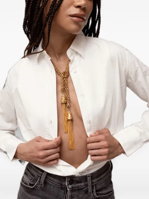 Sylvia Toledano tassel-detail chain-link necklaces