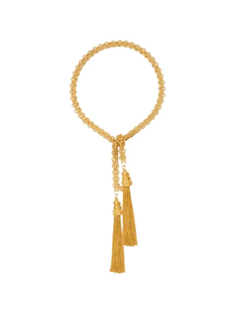 Sylvia Toledano tassel-detail chain-link necklaces