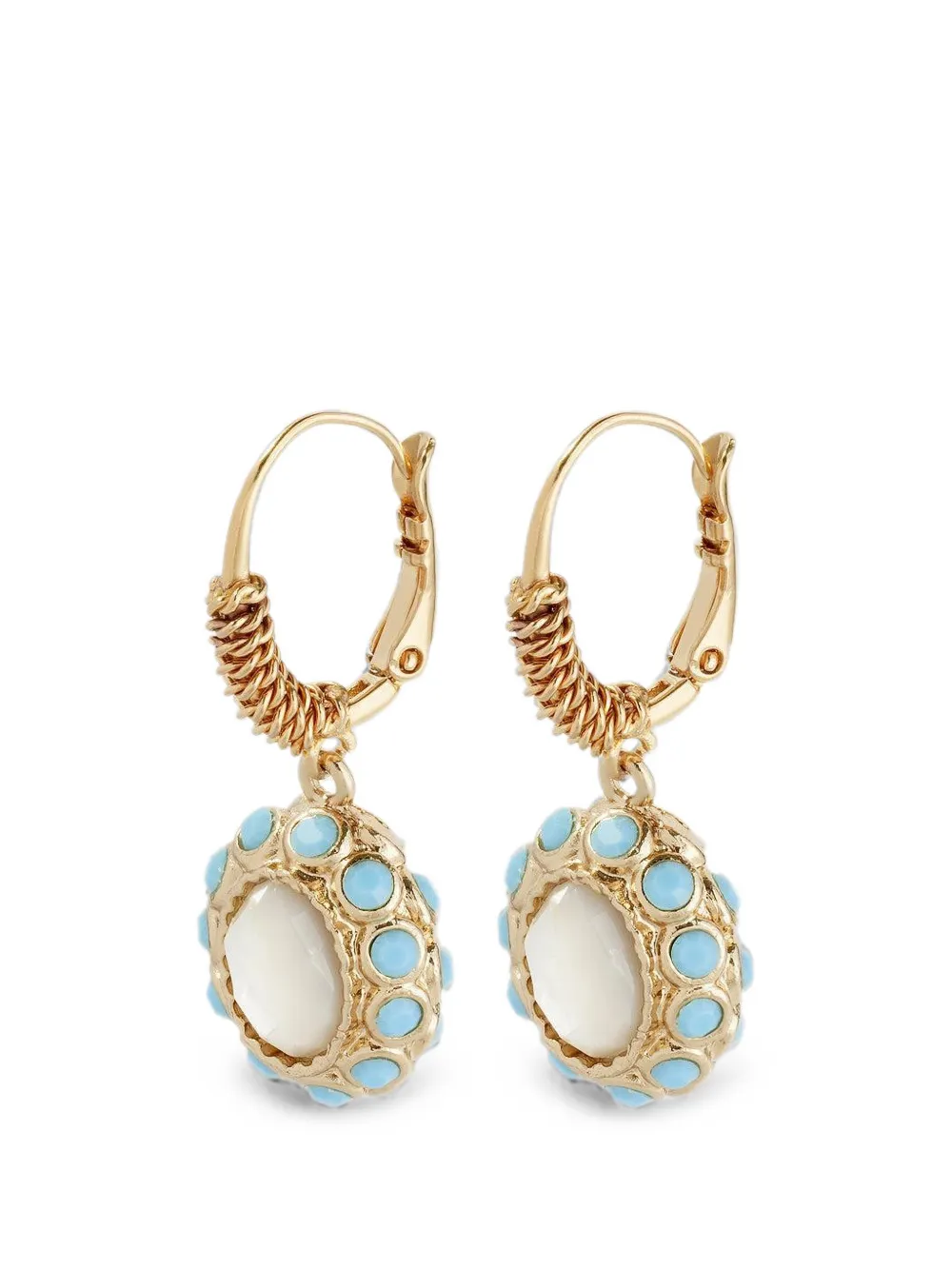Gas Bijoux Tao Splash drop earrings - Gold