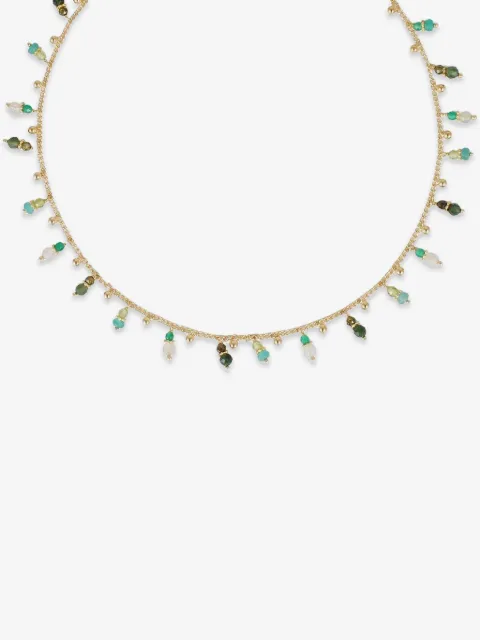 Gas Bijoux collar con colgante de turquesa