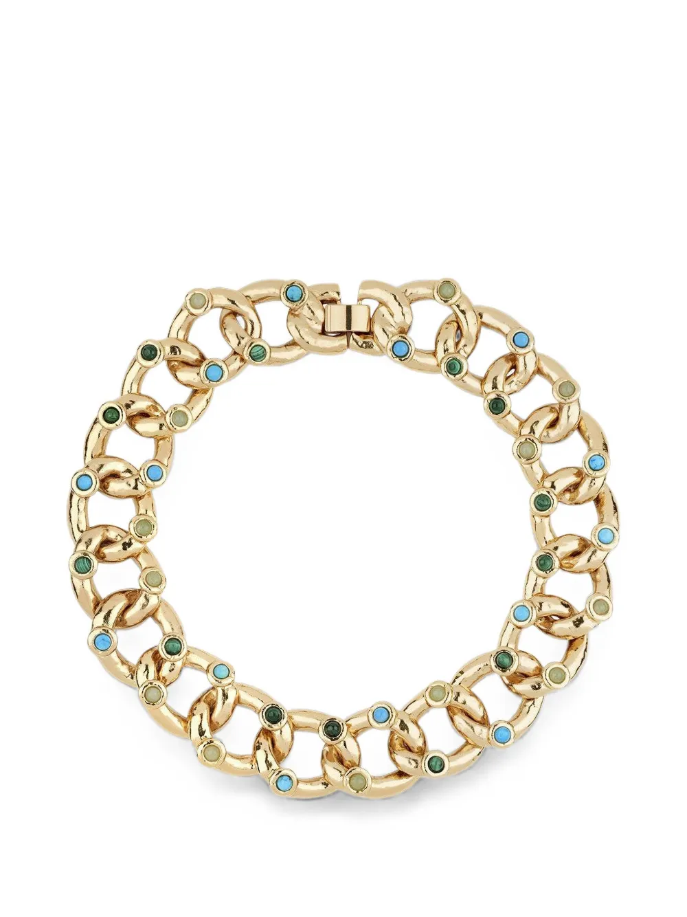 Gas Bijoux Mitsi cabochon-embellished necklace - Oro