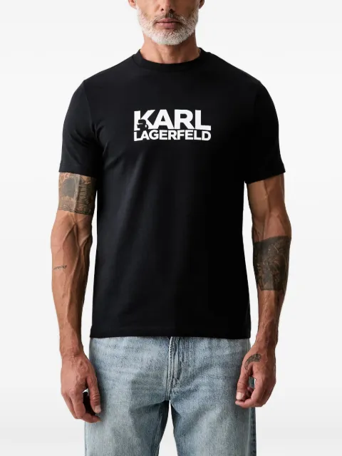 Karl Lagerfeld camiseta con logo estampado