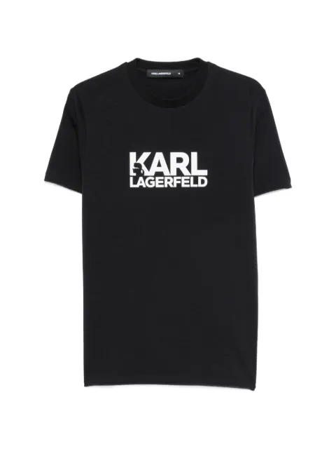 Karl Lagerfeld camiseta con logo estampado