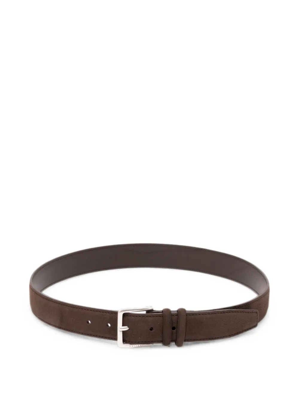 Orciani Nabucco leather belt - Braun