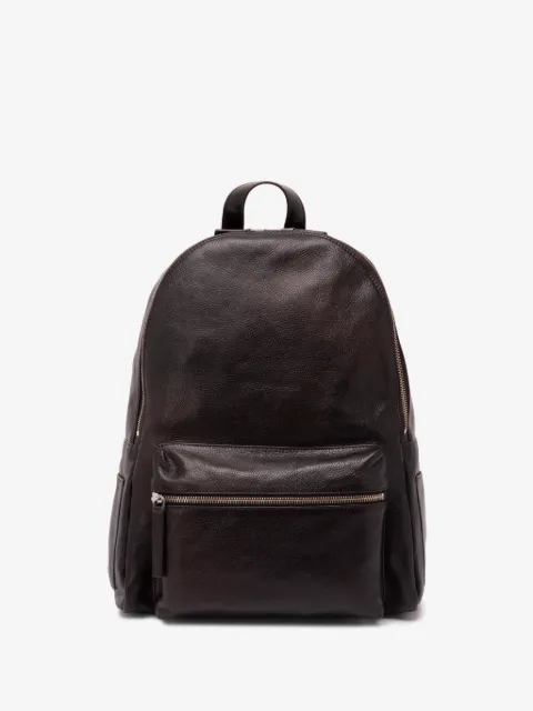 Orciani Lagoon leather backpack