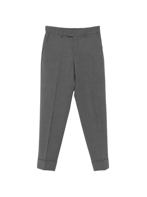 Berwich pressed-crease turned-up trousers