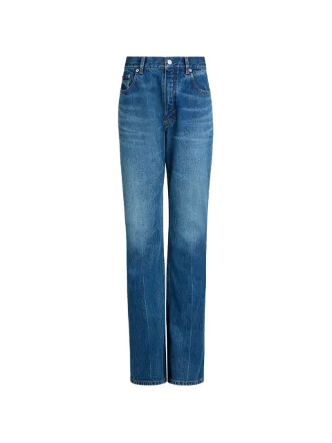 Alaïa zip-up bootcut jeans