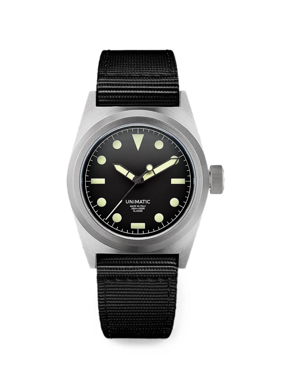 unimatic UC2 Classic 38mm watch - Nero