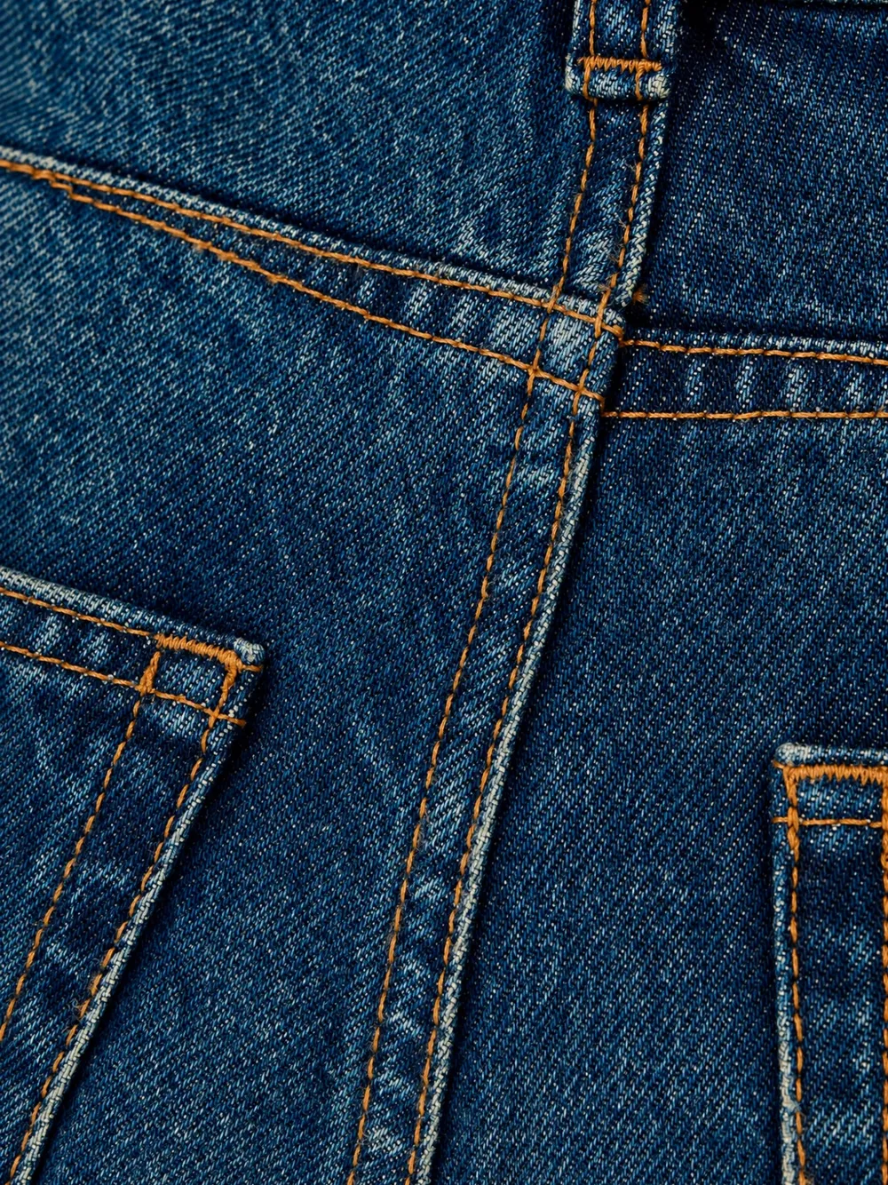 ISABEL MARANT Jeans met knoopmanchetten Blauw