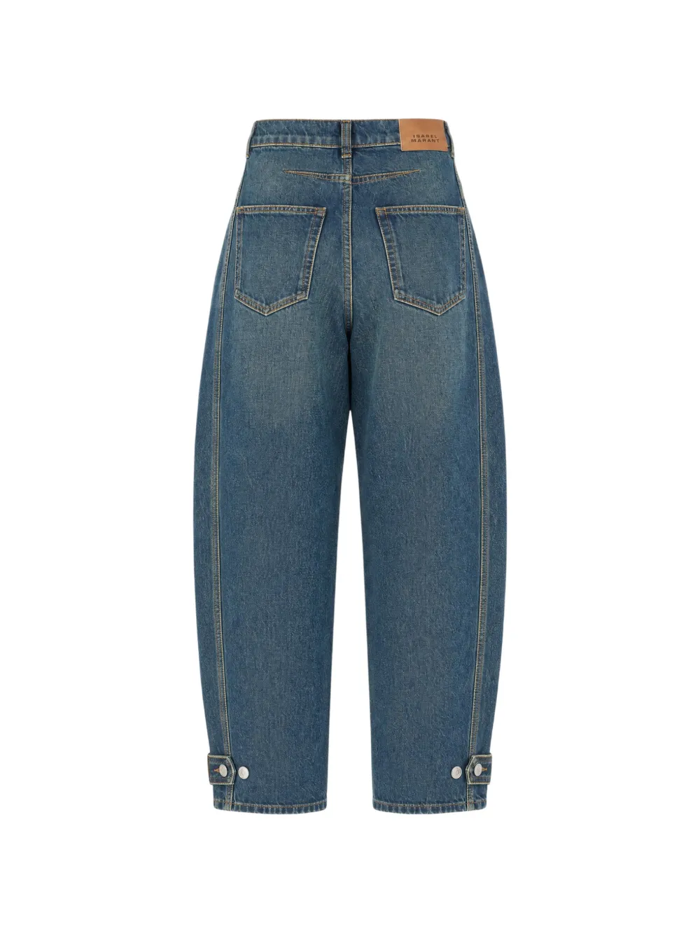 ISABEL MARANT Jeans met knoopmanchetten Blauw