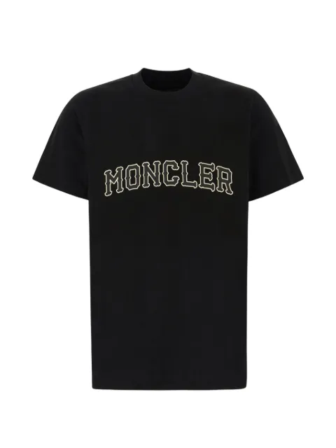 Moncler logo-print cotton T-shirt