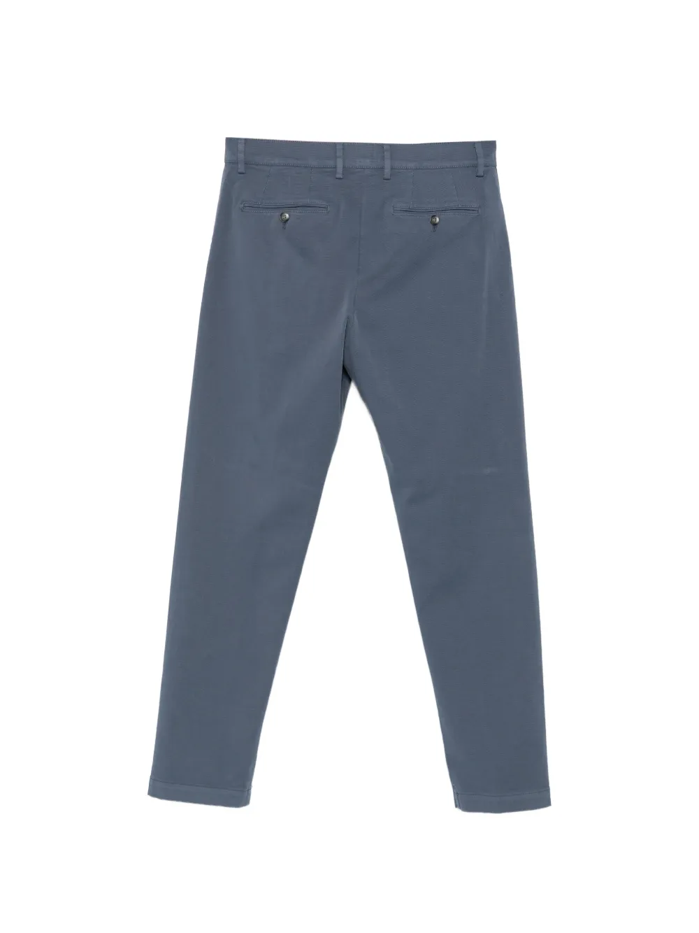 Canali straight-leg chino trousers Blauw