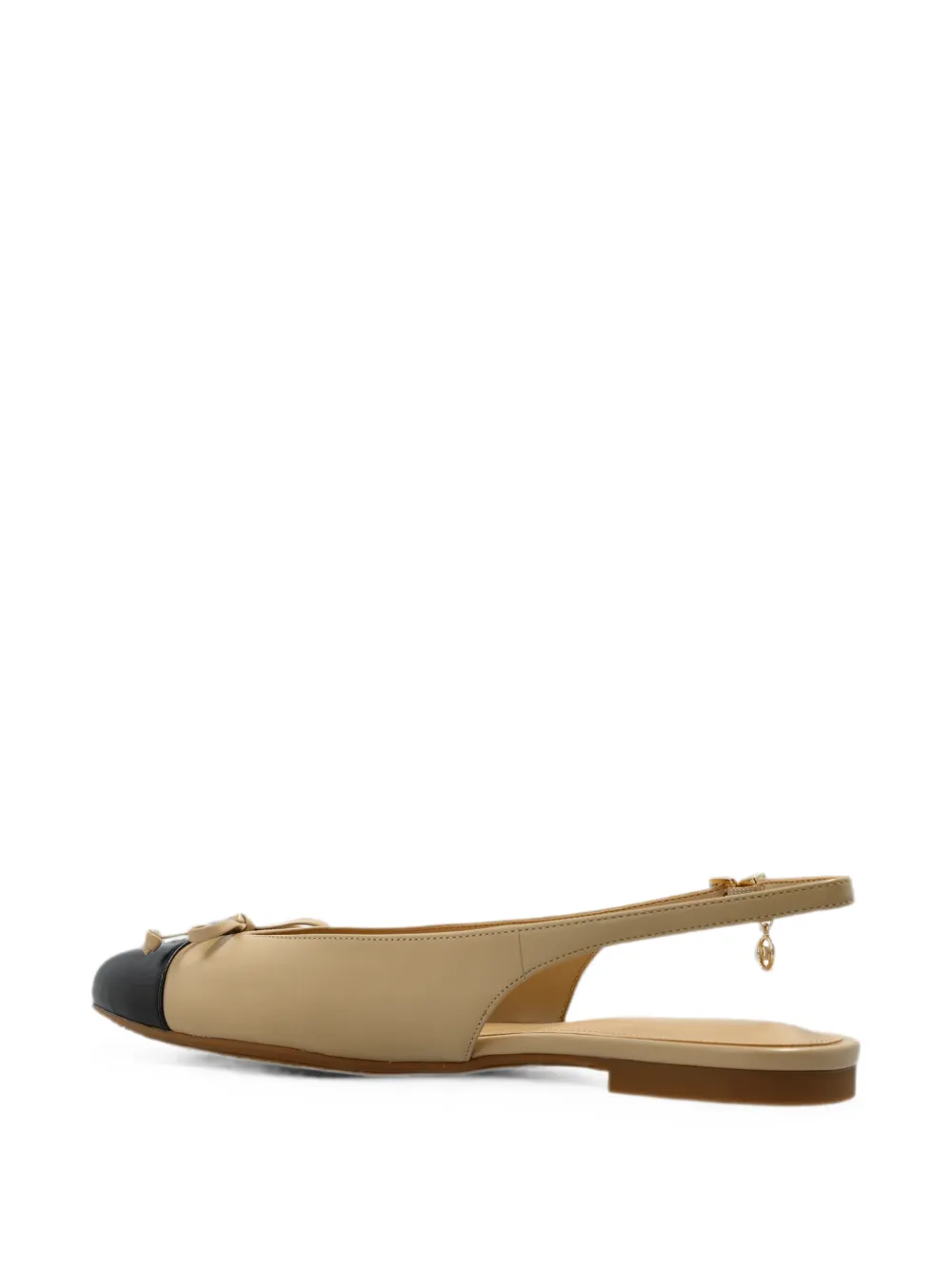 Michael Kors Piper slingback ballet flats Beige