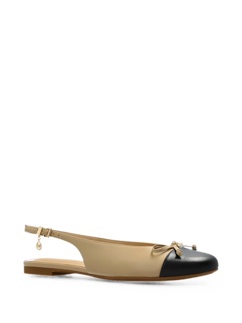 Michael Kors Piper slingback ballet flats Beige