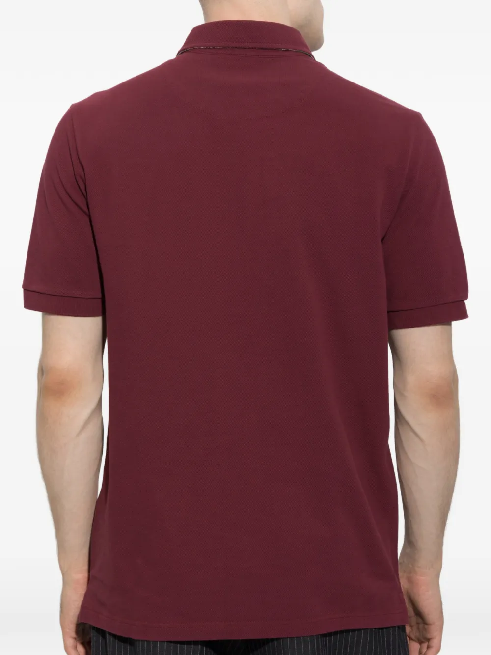 ETRO Poloshirt met geborduurd logo Rood