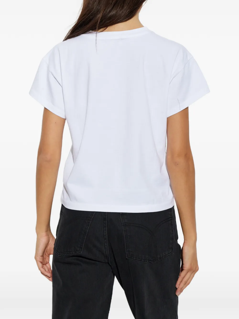 rag & bone Gestreept poloshirt Groen