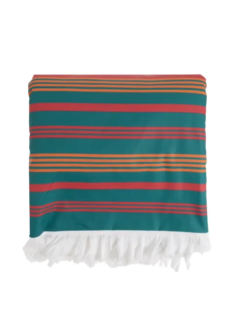 ETRO HOME toalla de playa con flecos y doble cara