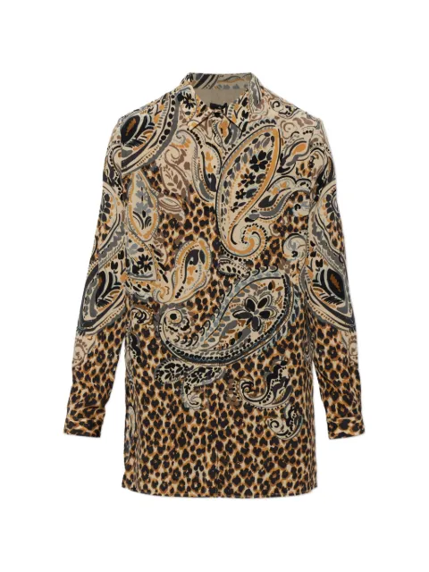 ETRO leopard-pattern shirt