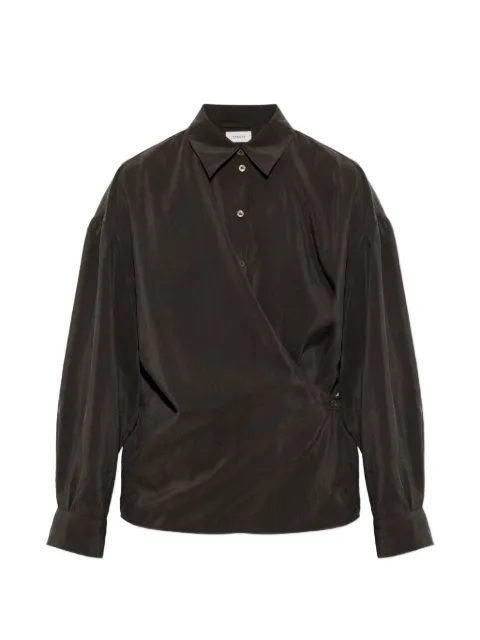 LEMAIRE wrap-style long-sleeve shirt