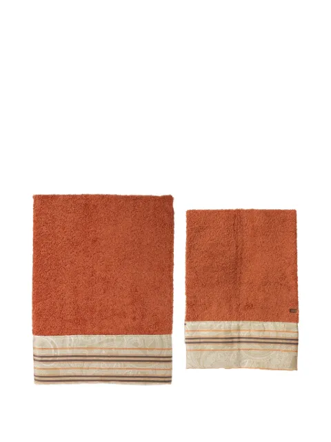ETRO HOME lot de deux serviettes à motif cachemire