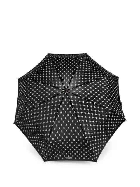 Moschino monogram foldable umbrella