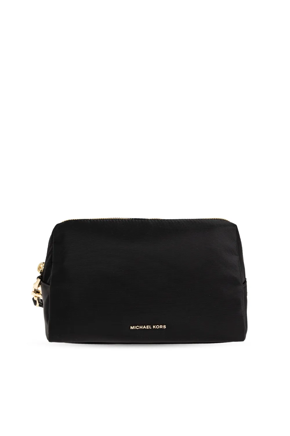 Michael Michael Kors Trousse make up con placca logo - Nero