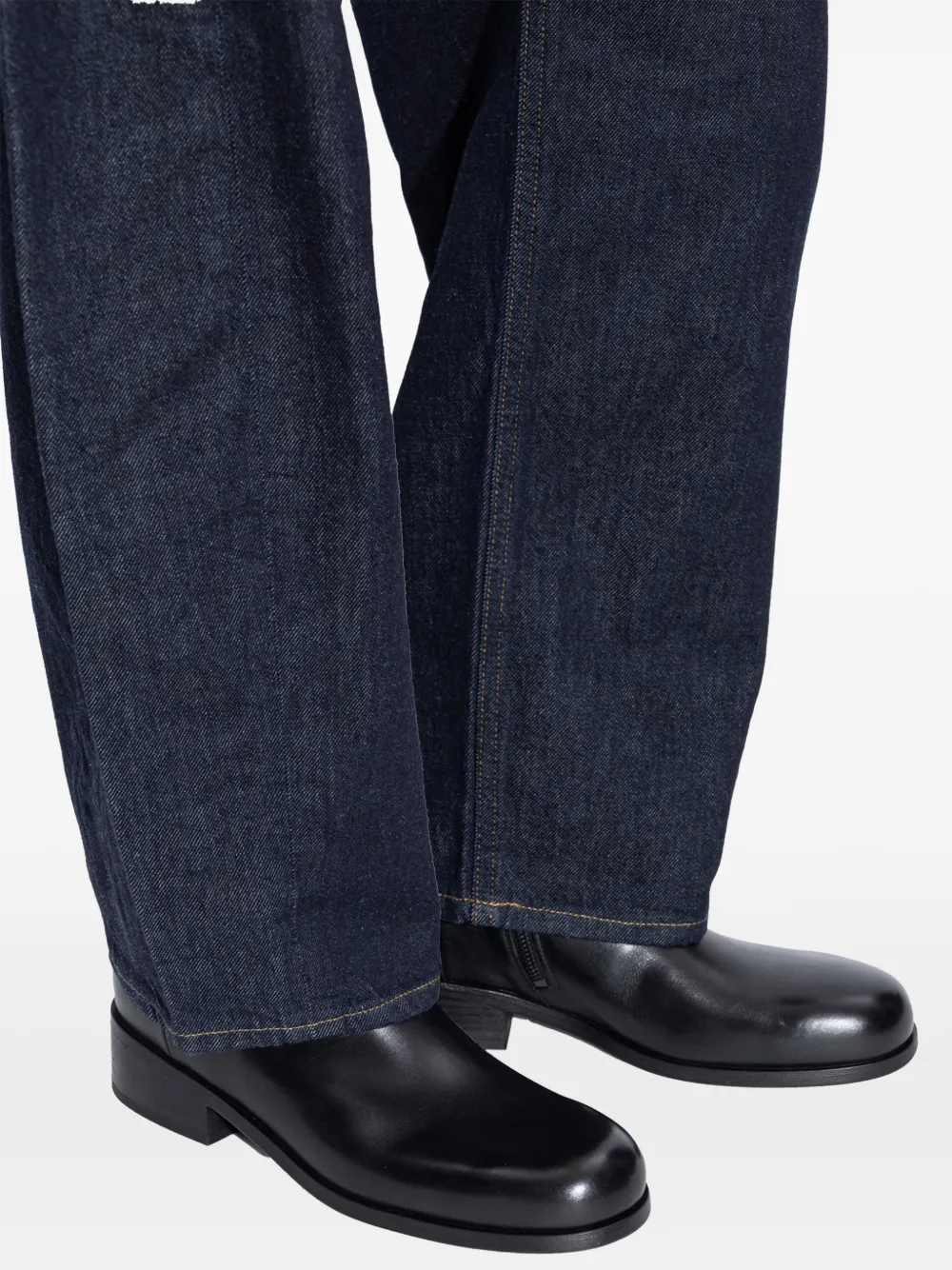 Marsèll leather ankle boots Zwart