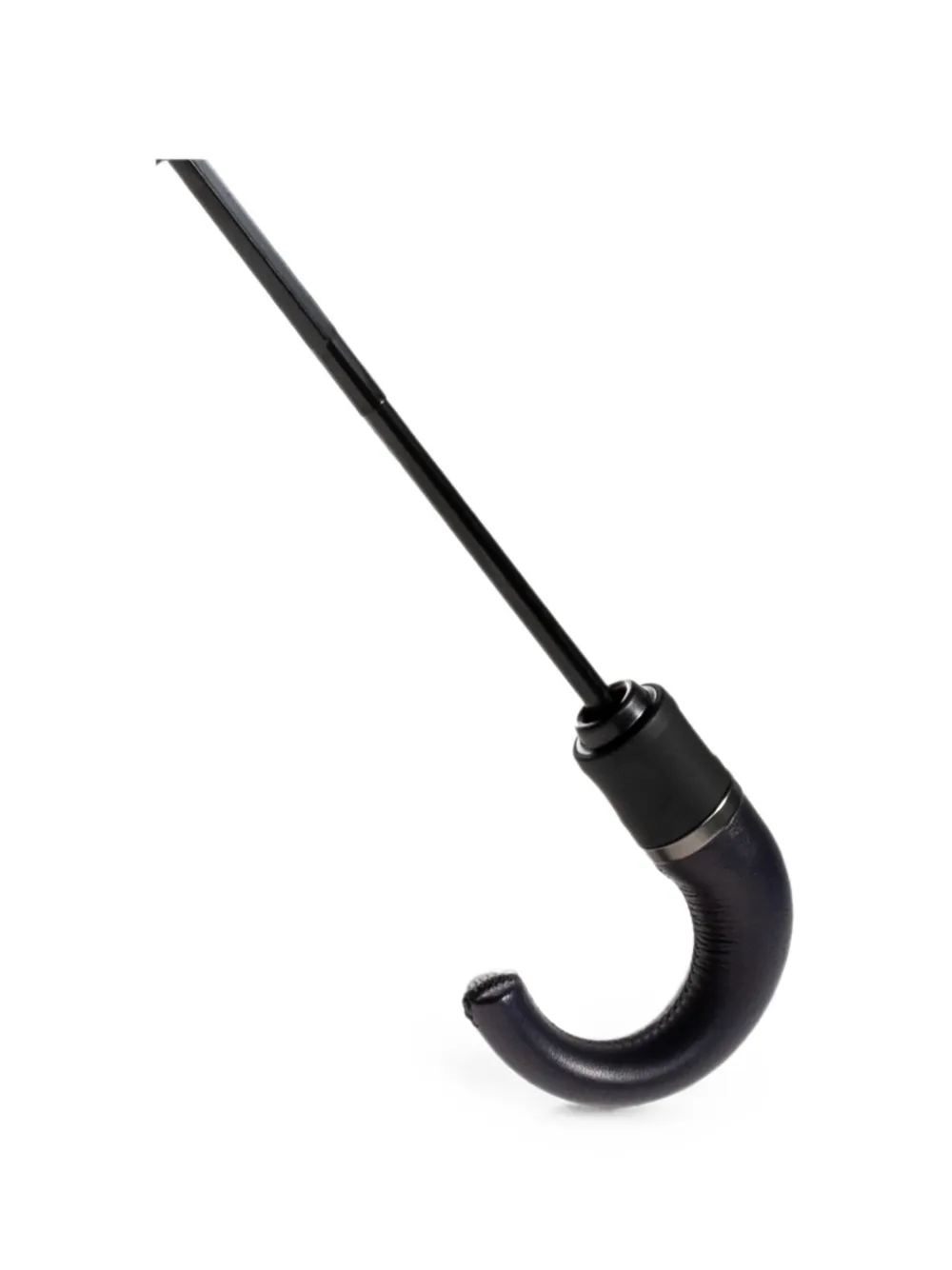 Moschino Opvouwbare paraplu met monogram Zwart