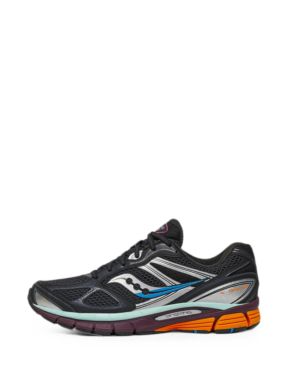 Saucony Progrid Guide 7 lace-up sneakers Zwart