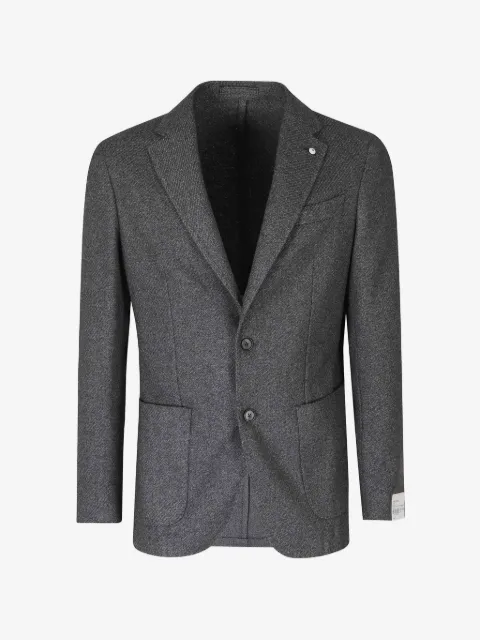 l.b.m. herringbone blazer