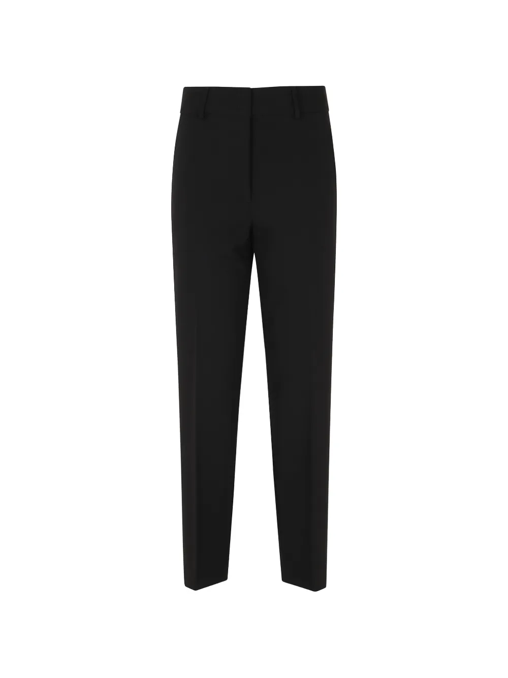 Seventy pressed-crease belt-loop trousers - Nero